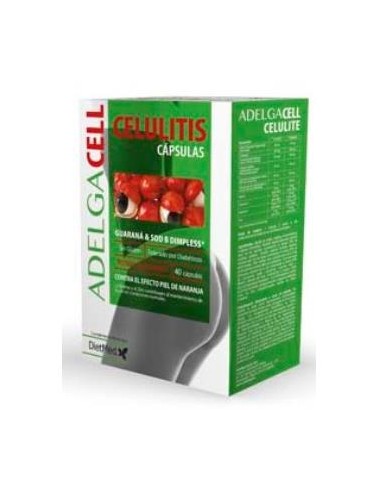 ADELGACELL CELULITIS 40cap. DIETMED