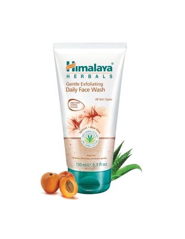 LIMPIADOR FACIAL EXFOLIANTE uso diario 150ml. HIMALAYA