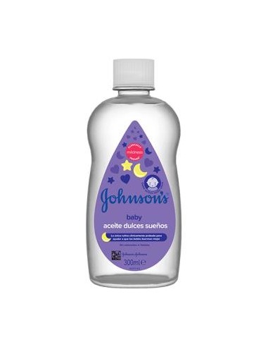 JOHNSONS ACEITE DULCES SUEÑOS 300ml. JOHNSONS