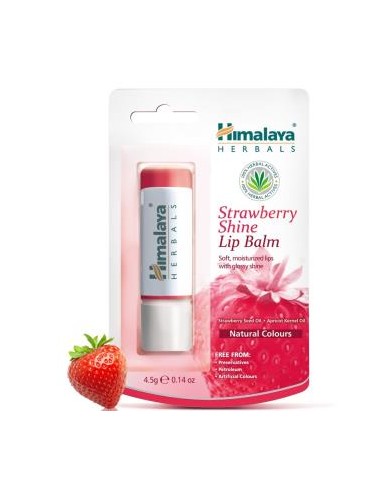 PACK BALSAMO LABIAL brillo de fresa 12ud.x4,5gr. HIMALAYA