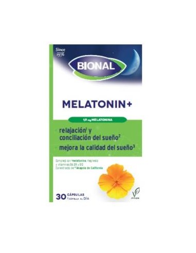 MELATONIN+ 30cap. BIONAL