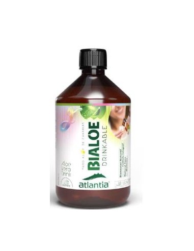 BIALOE JUGO DE ALOE VERA PURO 500ml. ECO ATLANTIA