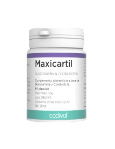 MAXICARTIL 60cap. CODIVAL