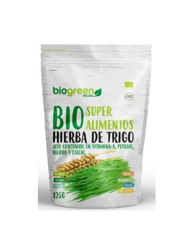 BIO HIERBA DE TRIGO superalimento 125gr. BIOGREEN