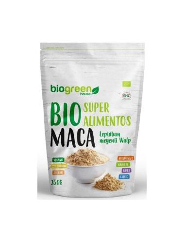 BIO MACA superalimento 250gr. BIOGREEN