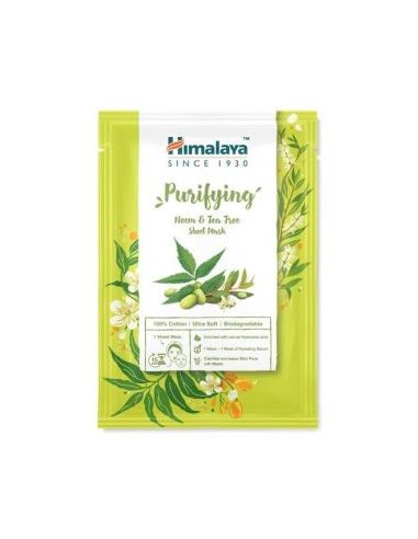 MASCARILLA FACIAL PURIFYING neem-arbol te 30ml. HIMALAYA