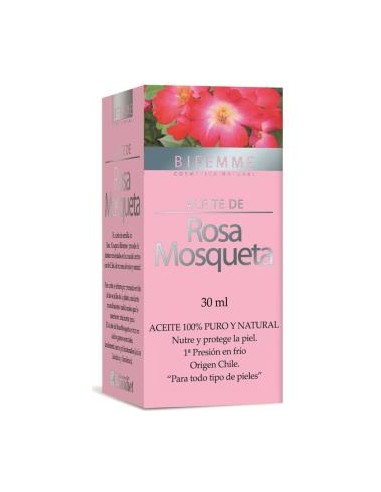 ACEITE DE ROSA MOSQUETA 100%puro 30ml. BIFEMME