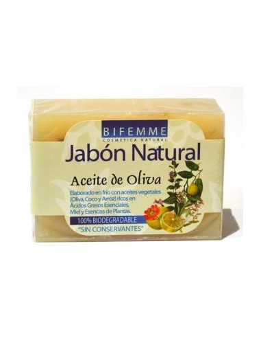 JABON DE ACEITE DE OLIVA 100gr BIFEMME