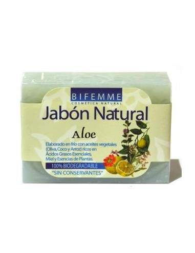 JABON DE ALOE VERA 100gr BIFEMME