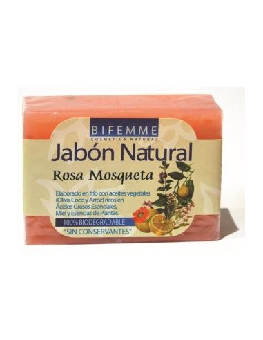 JABON EXF.ROSA MOSQUETA 100gr BIFEMME