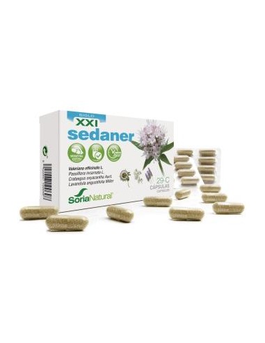 CAP.C-29 SEDANER XXI valer+espin+pasif+lava 30cap. SORIA NATURAL