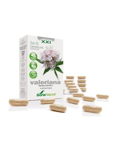 CAP.S 34 VALERIANA XXI 30cap. SORIA NATURAL