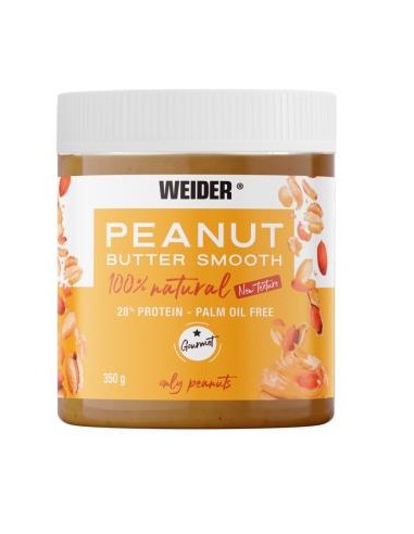 WEIDER PROT PEANUT crema cacahuete 350gr. VEGAN