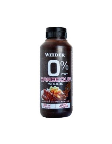 WEIDER SAUCE ZERO salsa barbacoa 265ml.