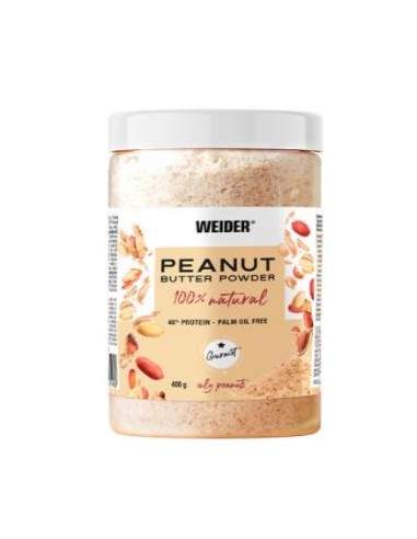 WEIDER CREMA DE CACAHUETE en polvo 400gr.