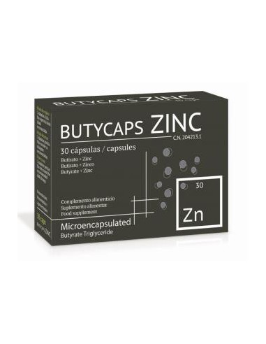 BUTYCAPS ZINC 30cap. ELIE HEALTH SOLUTIONS