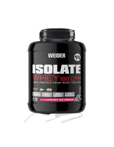 WEIDER ISOLATE WHEY 100 CFM fresa 2kg.