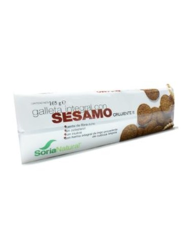 GALLETAS SESAMO INTEGRALES 165gr SORIA NATURAL