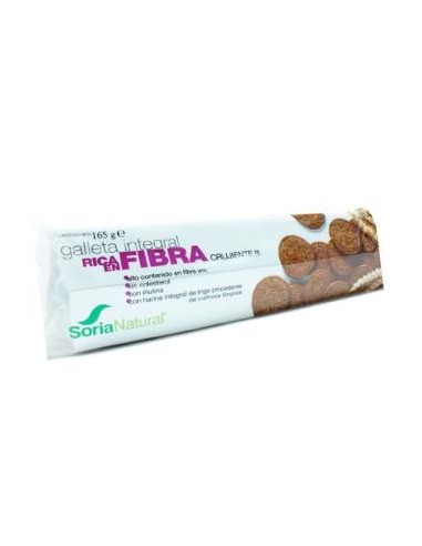 GALLETAS FIBRA integrales 165gr SORIA NATURAL