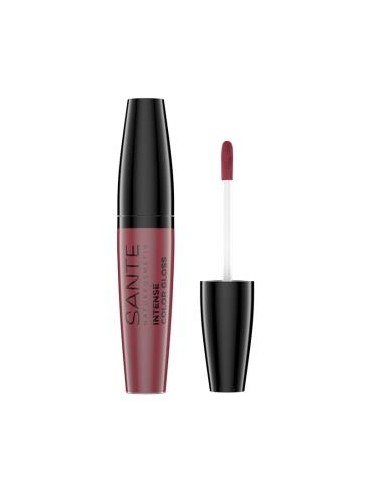 BRILLO DE LABIOS INTENSO 03 stubborn plum 5,3ml. SANTE NATURKOSMETIK