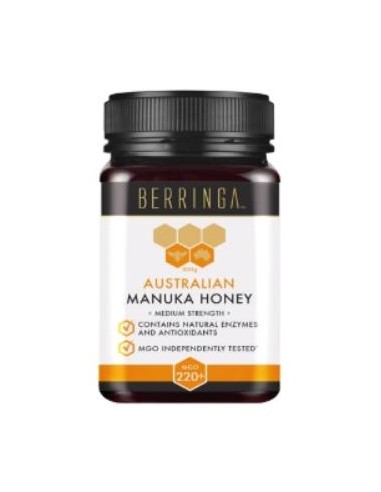 MIEL DE MANUKA 220MGO 250gr. BERRINGA