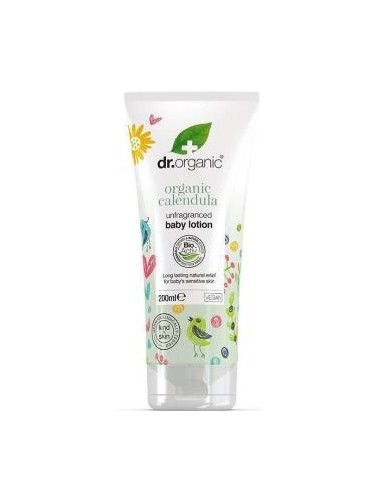 LOCION CORPORAL DE CALENDULA para bebe 200ml. DR. ORGANIC