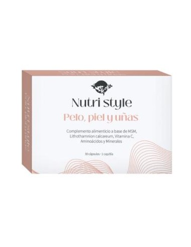 NUTRI STYLE pelo+piel+uñas 30cap. ESPADIET