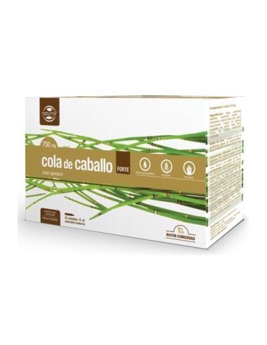 COLA DE CABALLO FORTE 750mg. 20amp. DIETMED