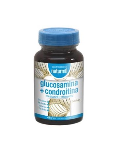 GLUCOSAMINA 500mg. + CONDROITINA 400mg. 45cap. DIETMED