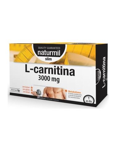 L-CARNITINA SLIM 3000mg. 20amp. DIETMED