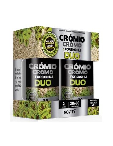 CROMIO + FORSKOHLLI DUO 30+30comp. DIETMED