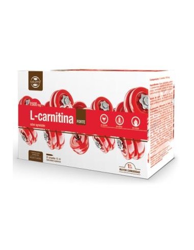 L-CARNITINA FORTE 1500mg. 20amp. DIETMED