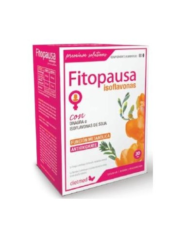 FITOPAUSA ISOFLAVONAS 60perlas DIETMED