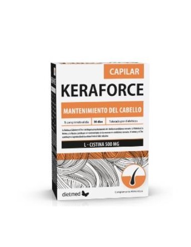 KERAFORCE CAPILAR 30comp. DIETMED