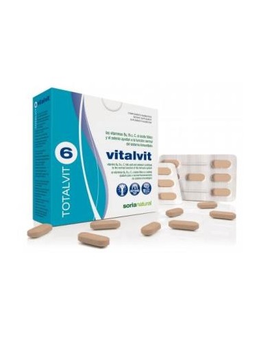 TOTALVIT 06 VITALVIT optimismo y vitalidad 28comp. SORIA NATURAL