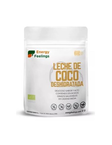 LECHE DE COCO deshidratada 200 gr ECO VEGAN SG ENERGY FEELINGS