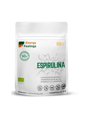 ESPIRULINA polvo 200gr. ECO VEGAN SG ENERGY FEELINGS