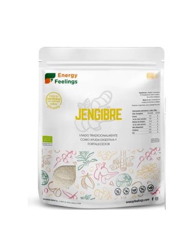 JENGIBRE polvo 1kg. ECO VEGAN SG ENERGY FEELINGS