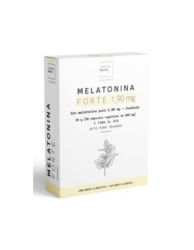 MELATONINA forte con rhodiola 1mg. 30cap. HERBORA