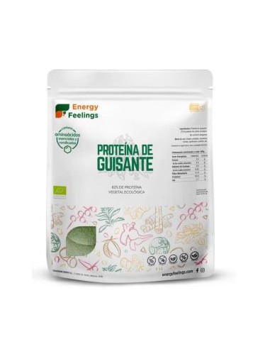 PROTEINA DE GUISANTE 1kg. ECO VEGAN SG ENERGY FEELINGS