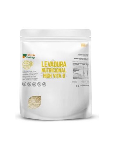 LEVADURA NUTRICIONAL HIGH VITA B copos 1kg. VEGAN ENERGY FEELINGS