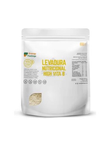 LEVADURA NUTRICIONAL HIGH VITA B copos 250gr VEGAN ENERGY FEELINGS