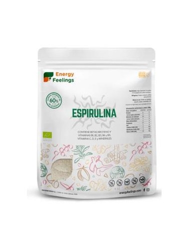 ESPIRULINA polvo 1kg. ECO ENERGY FEELINGS