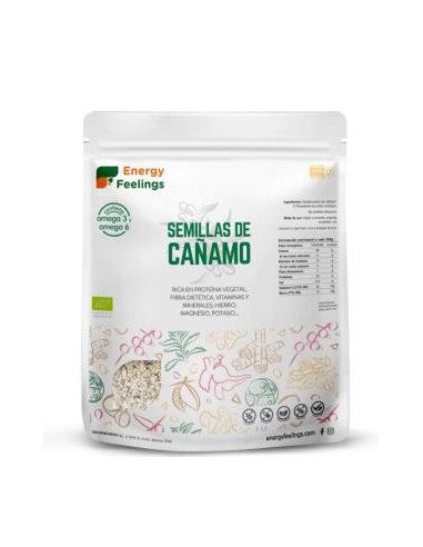 CAÑAMO semillas 1kg. ECO VEGAN SG ENERGY FEELINGS