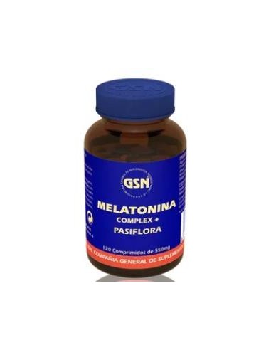 MELATONINA 1mg. complex con pasiflora 120comp. GSN