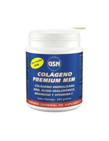 COLAGENO PREMIUM MSM sabor naranja 354gr. GSN