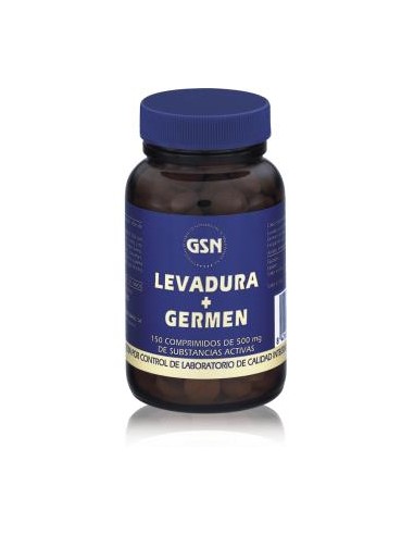 LEVADURA+GERMEN 150Comp. 500 Mg. GSN