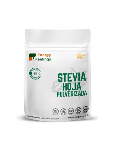 ESTEVIA hoja pulverizada 100gr. VEGAN SG ENERGY FEELINGS