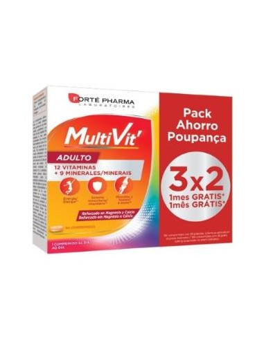 MULTIVIT ADULTO 84comp. FORTE PHARMA