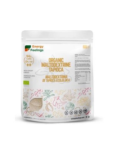 MALTODEXTRINA de tapioca 500gr. ECO VEGAN SG ENERGY FEELINGS